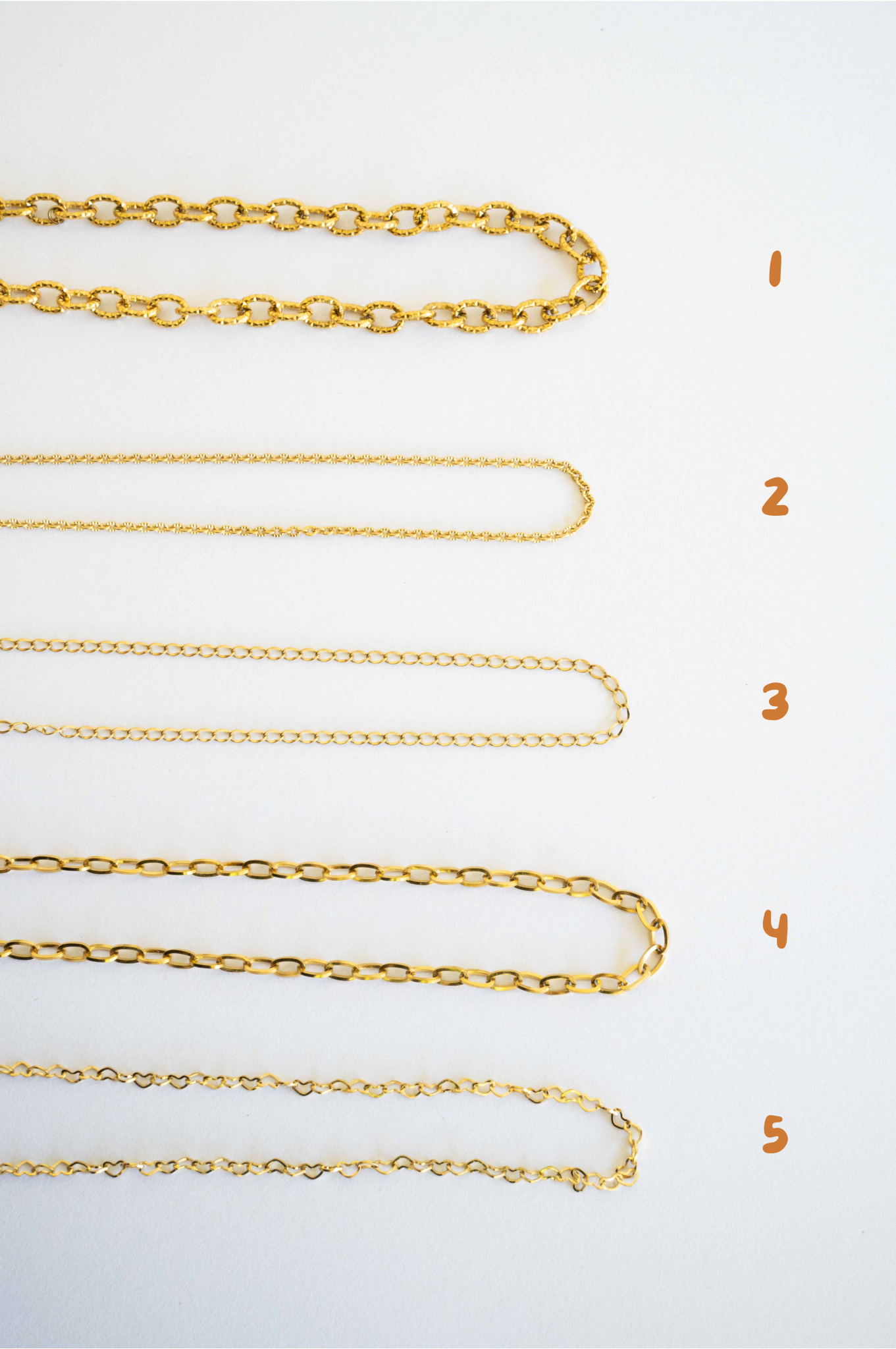 Les Chaînes (colliers & bracelets)