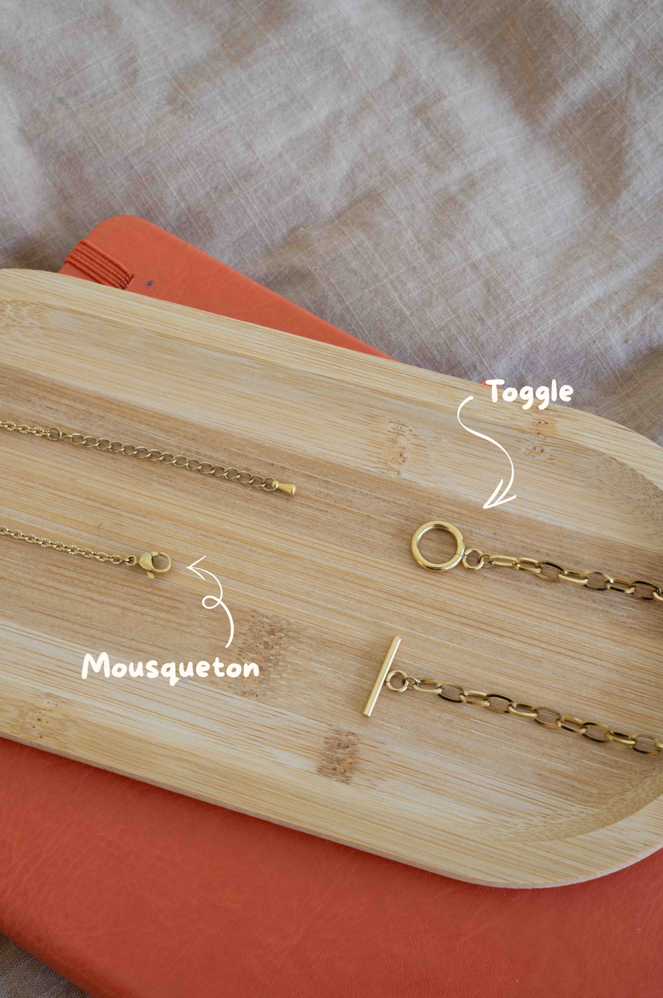 Les Chaînes (colliers & bracelets)