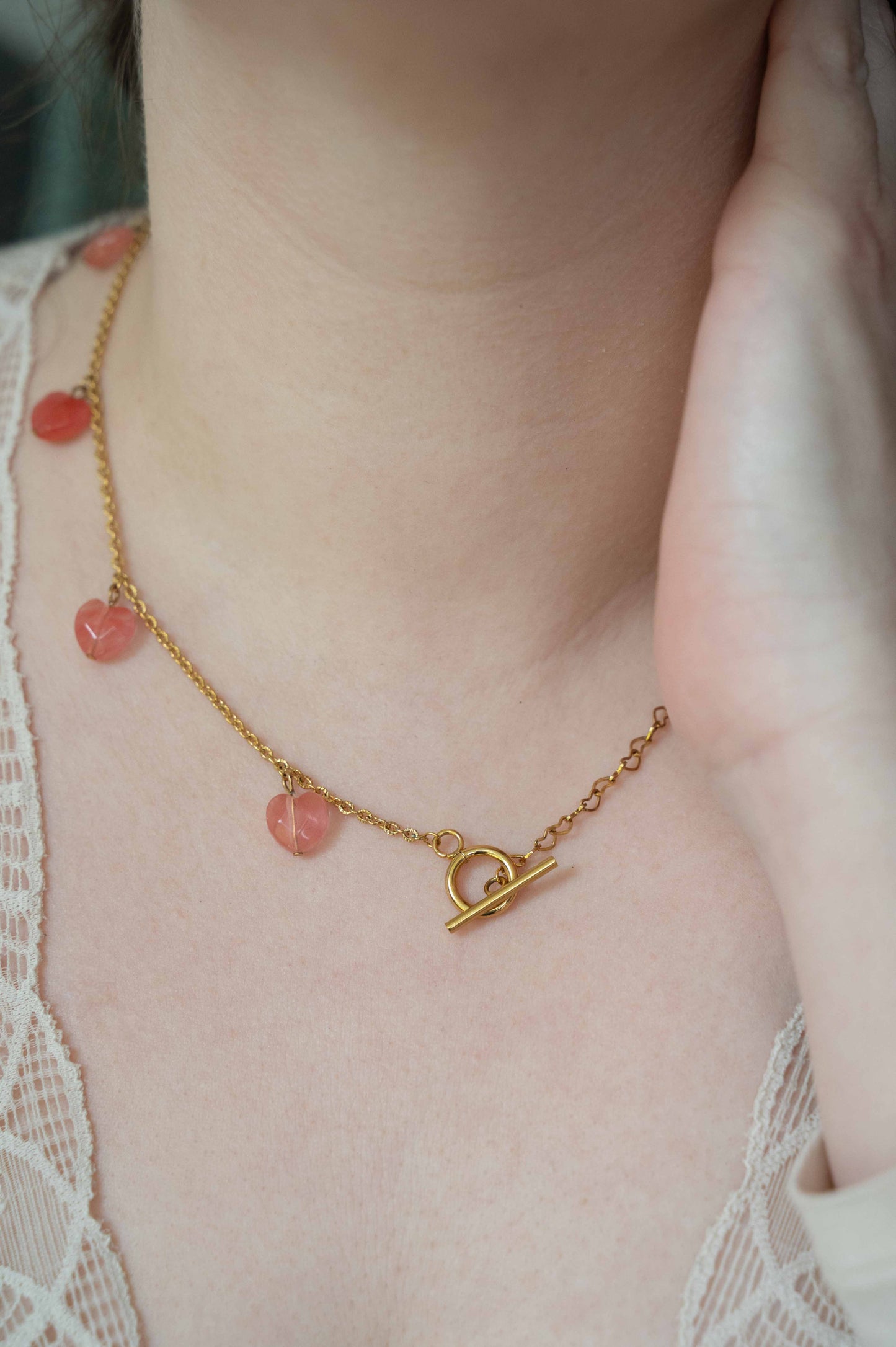 Demi collier Toggle Passion