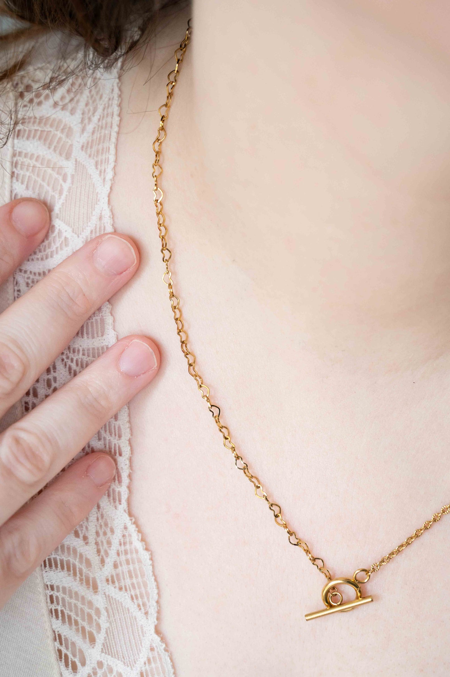 Demi collier Toggle L’Amoureuse