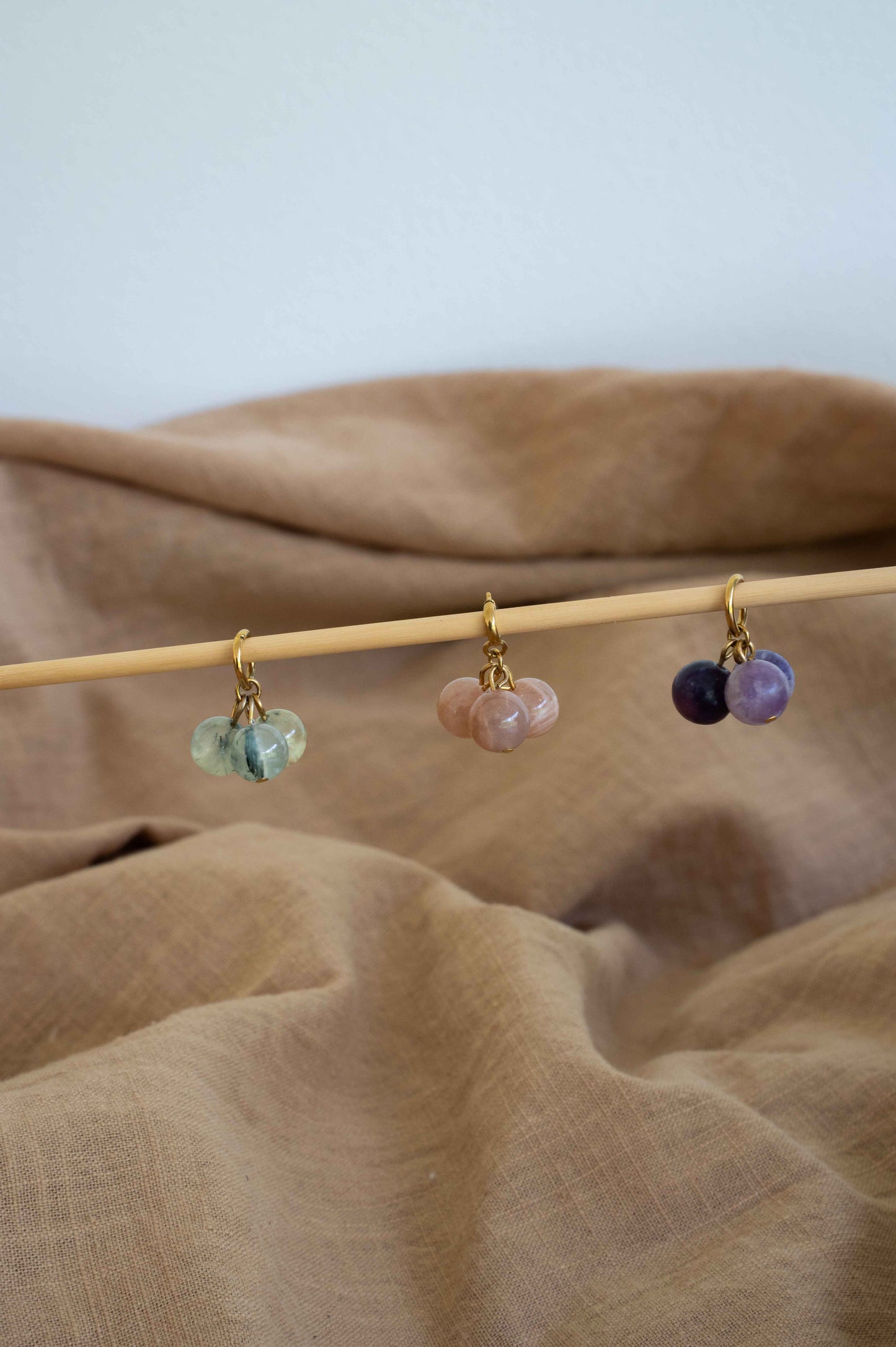 Fragment "Frisson" – Amas de 3 pierres naturelles