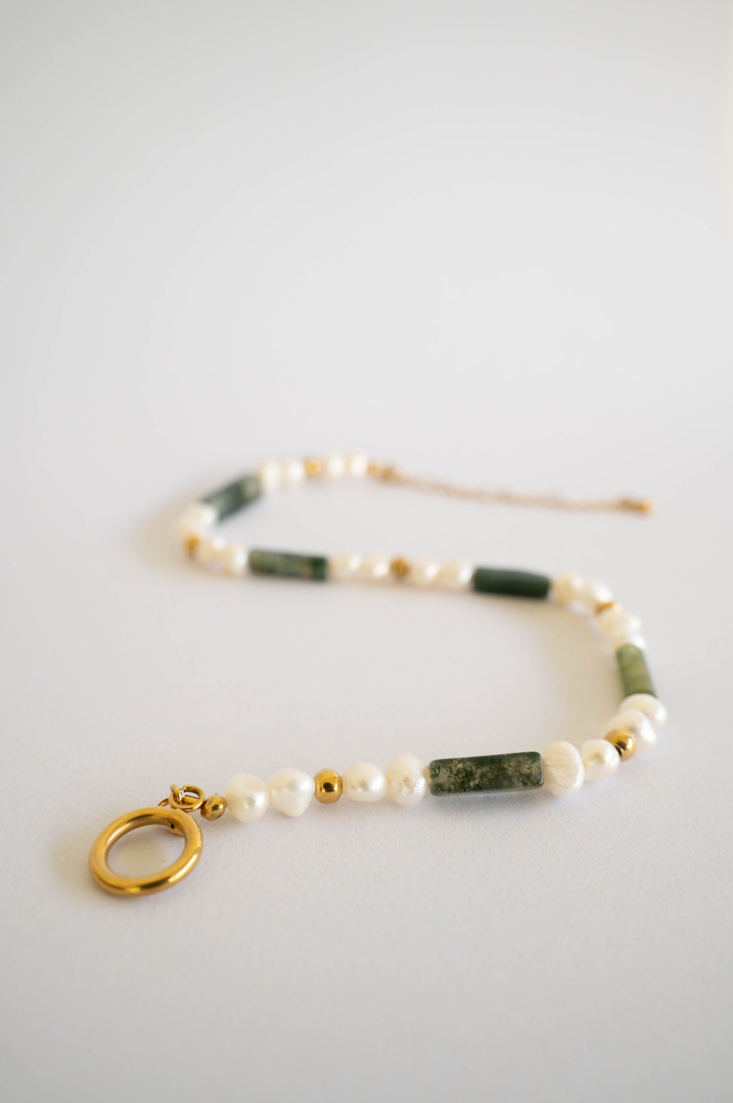 Demi collier Toggle Tartan