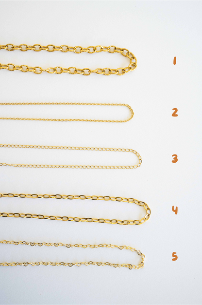 Les Chaînes (colliers & bracelets)