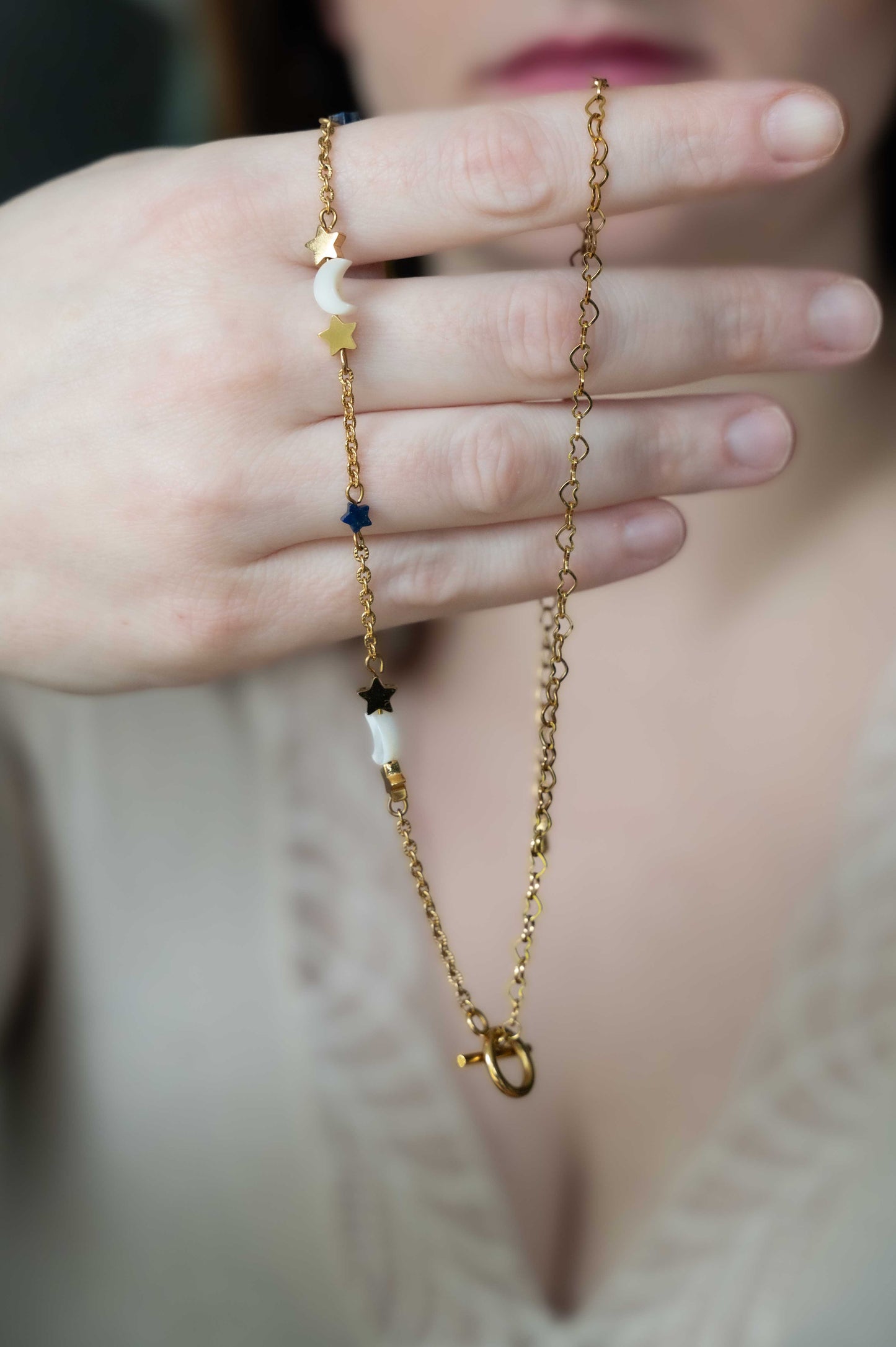 Demi collier Toggle Nuit Étoilée