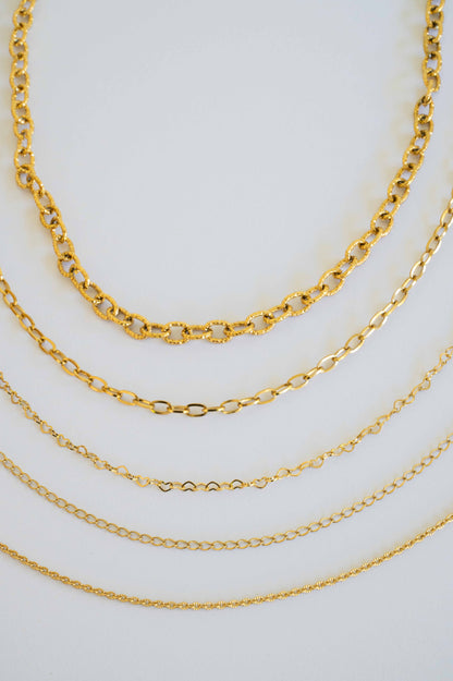 Les Chaînes (colliers & bracelets)