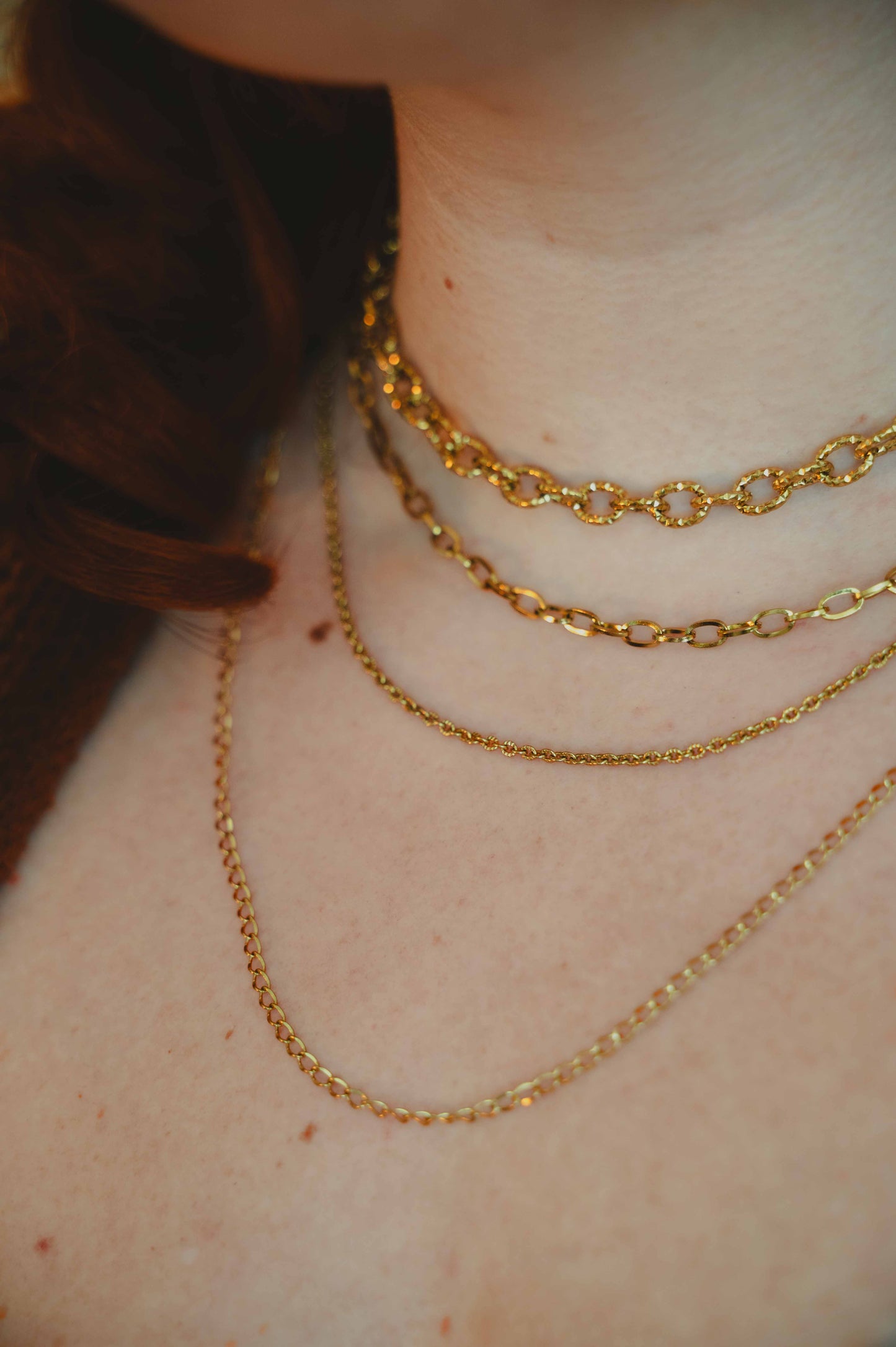 Les Chaînes (colliers & bracelets)