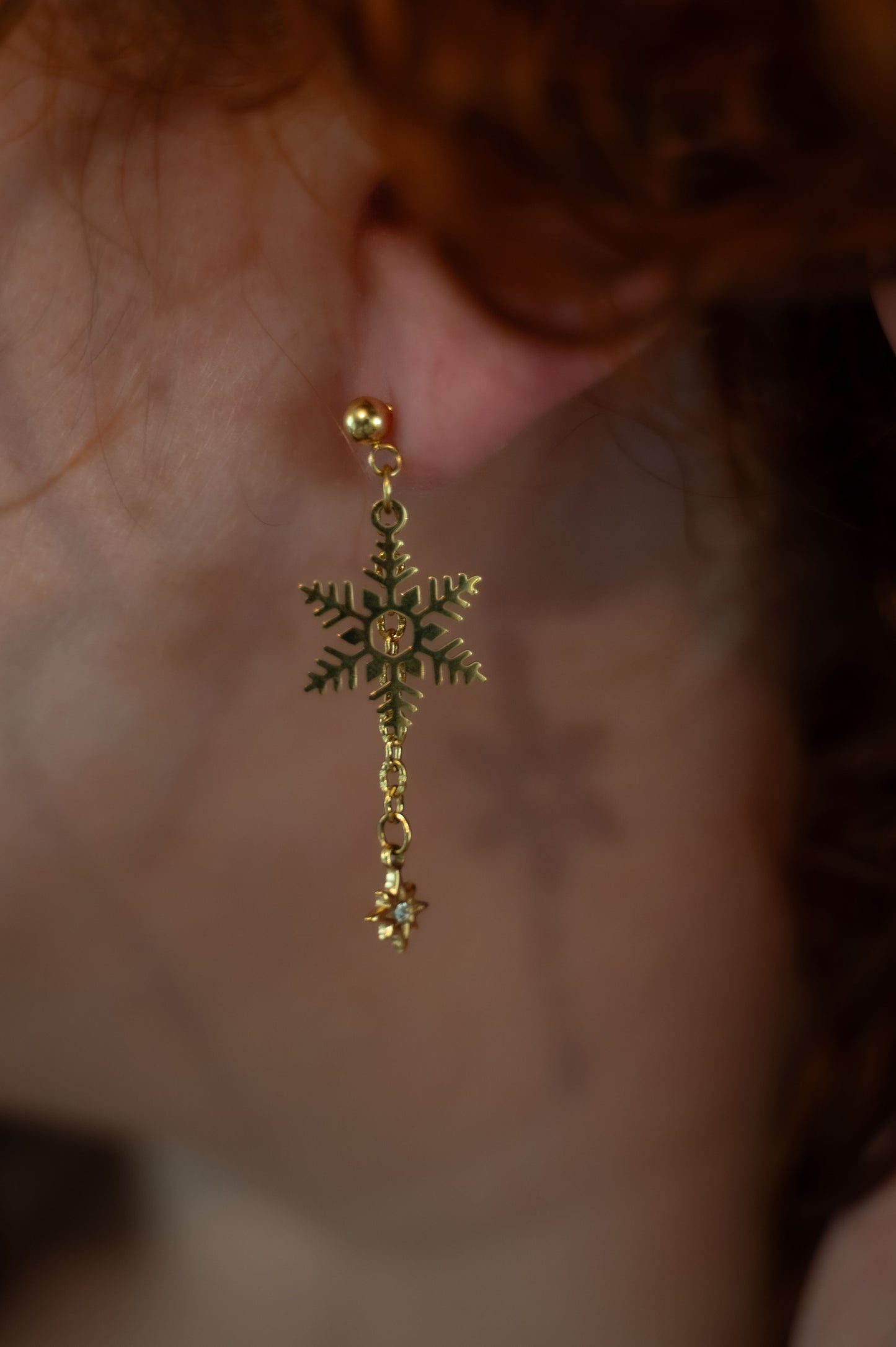 Boucles d'oreilles Aurores Boréales