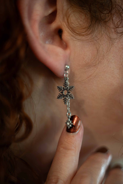 Boucles d'oreilles Aurores Boréales