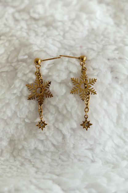 Boucles d'oreilles Aurores Boréales