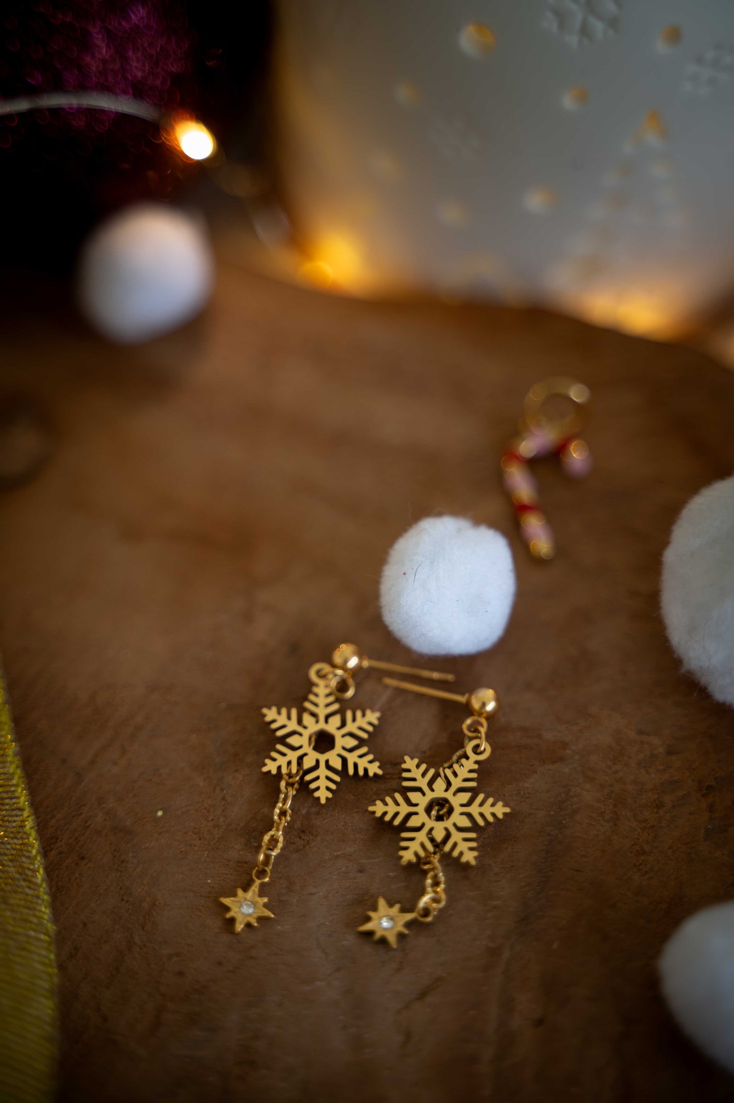 Boucles d'oreilles Aurores Boréales