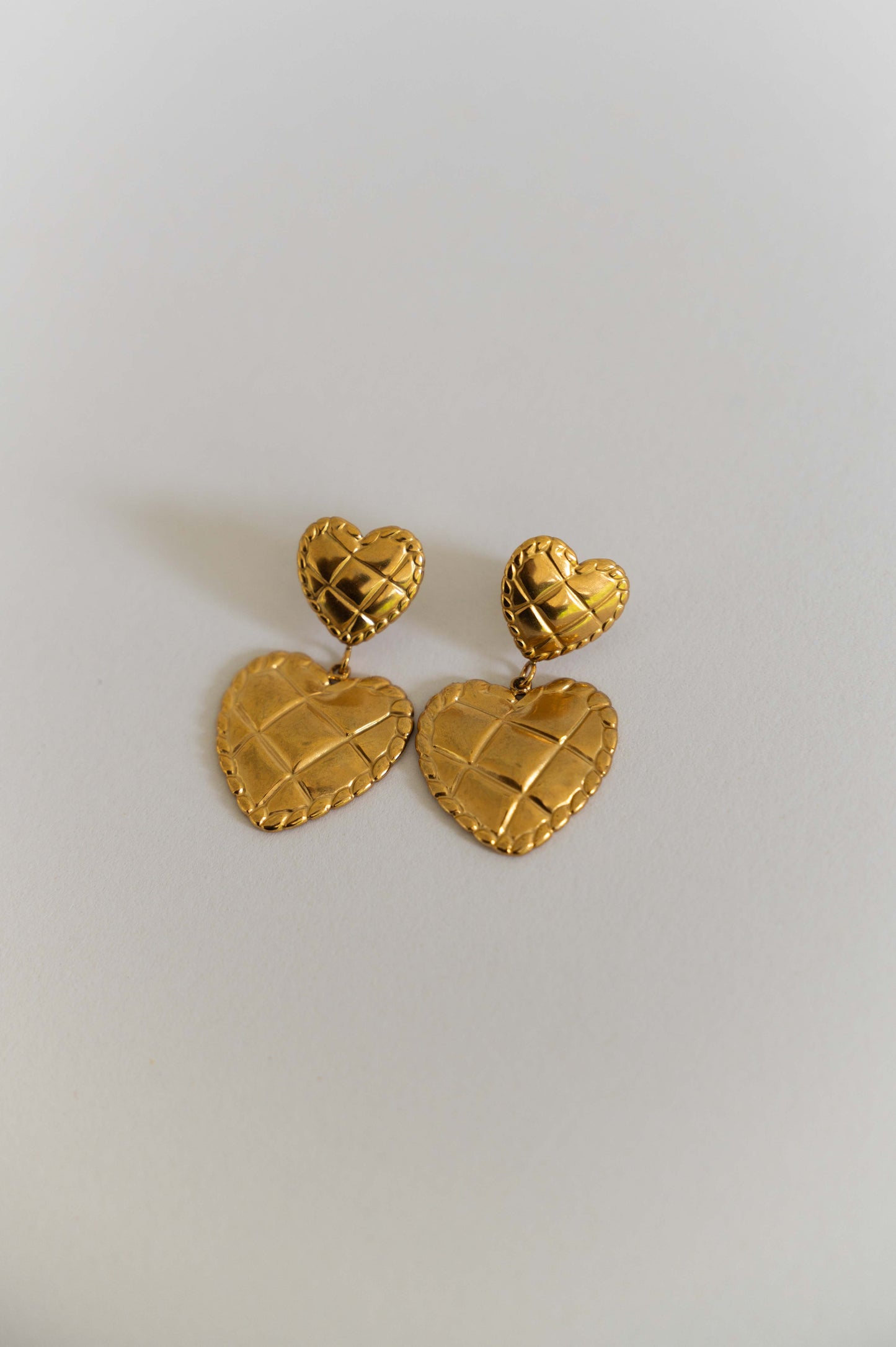 Boucles d'oreilles Coeur Fondant