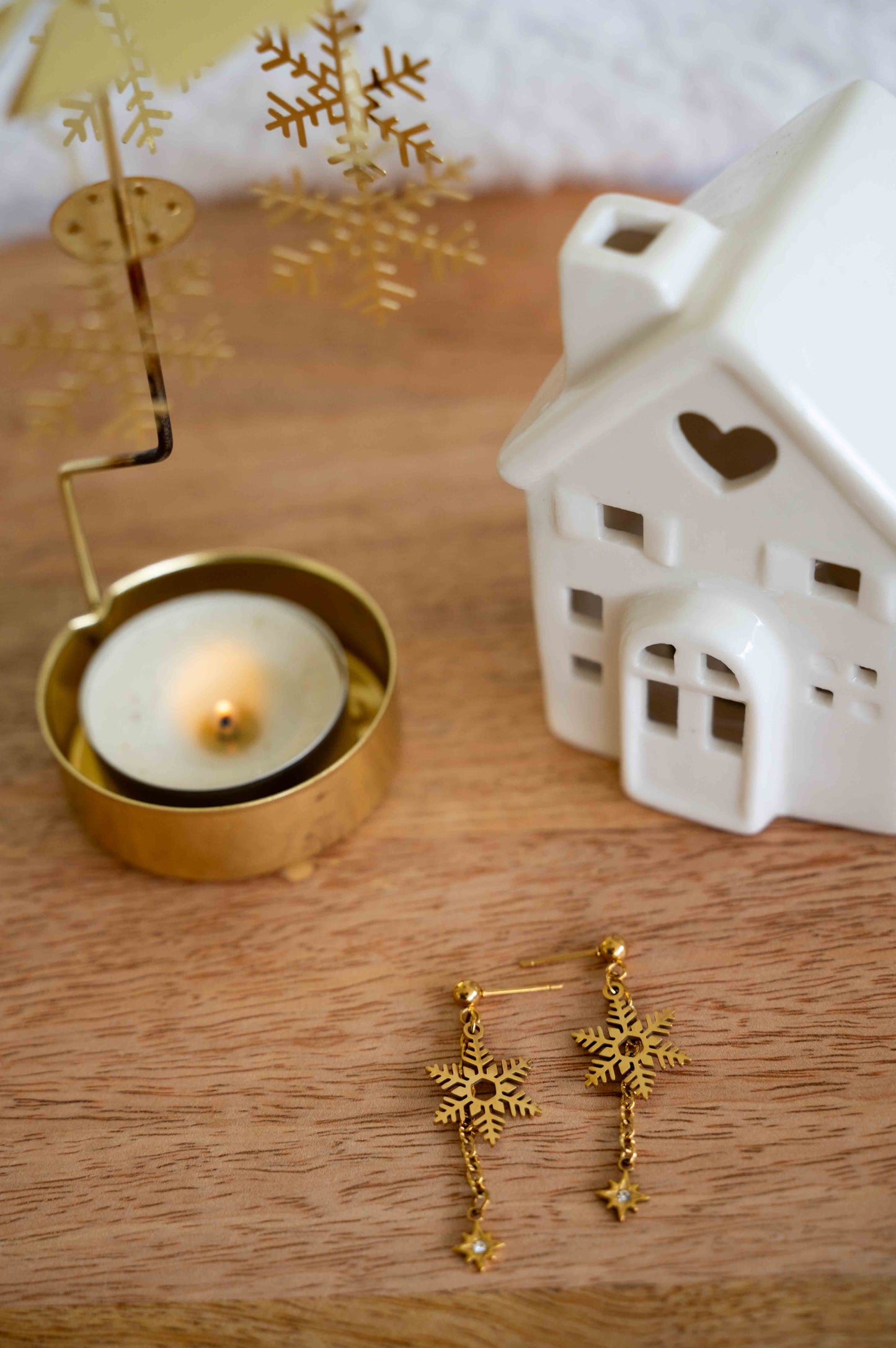 Boucles d'oreilles Aurores Boréales