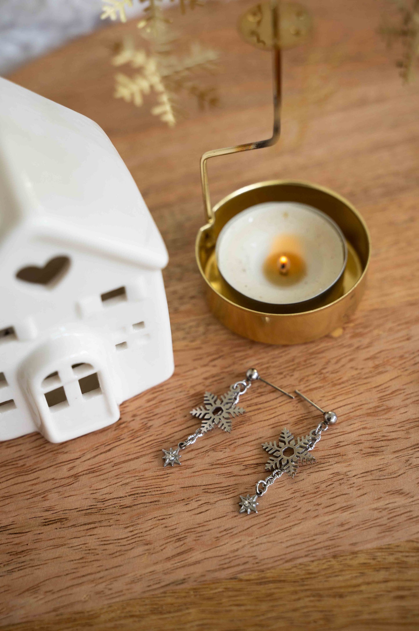 Boucles d'oreilles Aurores Boréales