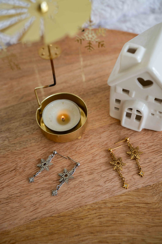 Boucles d'oreilles Aurores Boréales