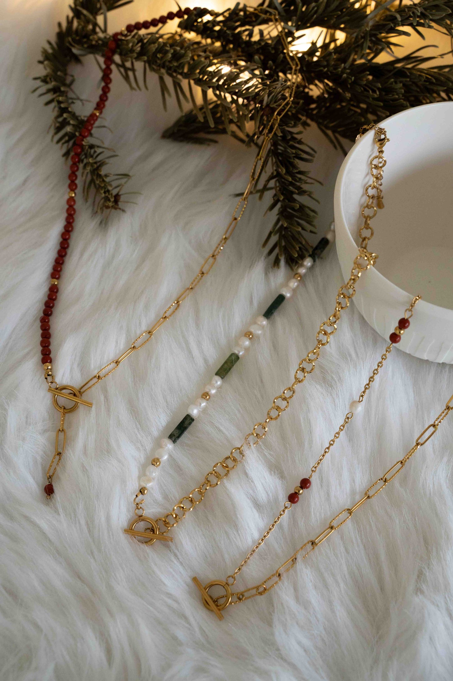 Demi collier Toggle Lueur