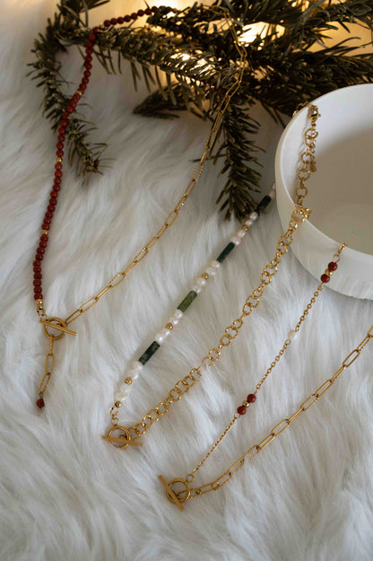 Demi collier Toggle Lueur