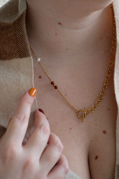 Demi collier Toggle Lueur